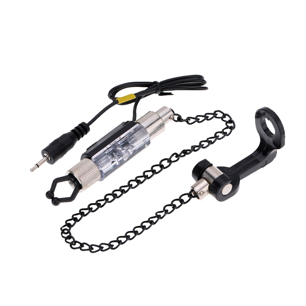 Fishing Bite Hanger Illuminated Indicator Yellow J0Q0