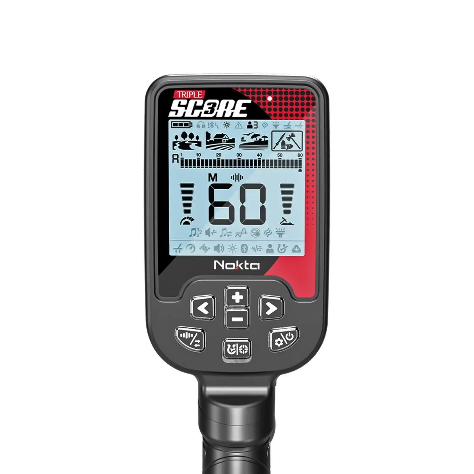 Nokta Triple Score (Score 3) PRO PACK Metal Detector w/ FREE Accupoint & Holster