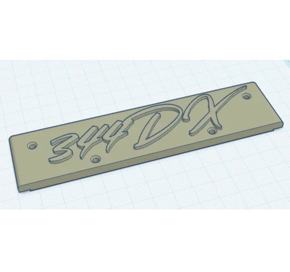 Custom Base Front Panel RED For DELTA M2 DYNAMIC POWER BASE MICROPHONE CB MIC