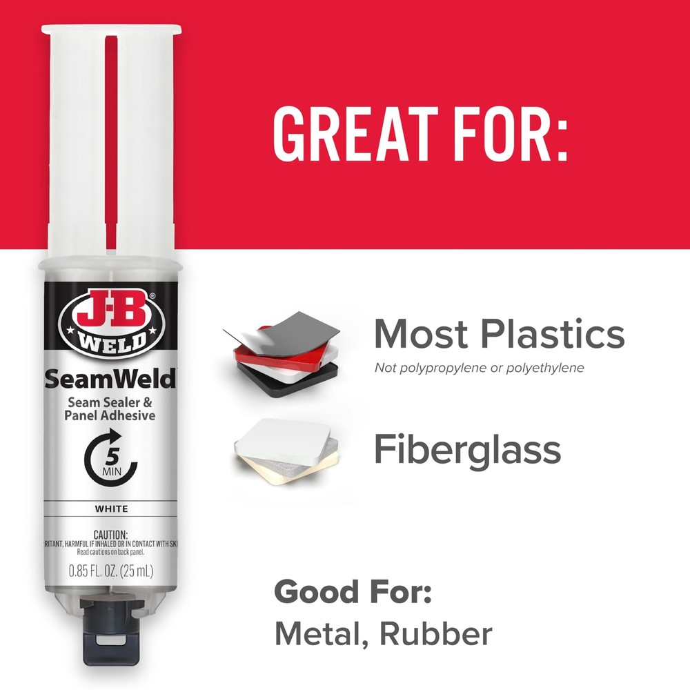 J-B Weld SeamWeld, 25ml, White