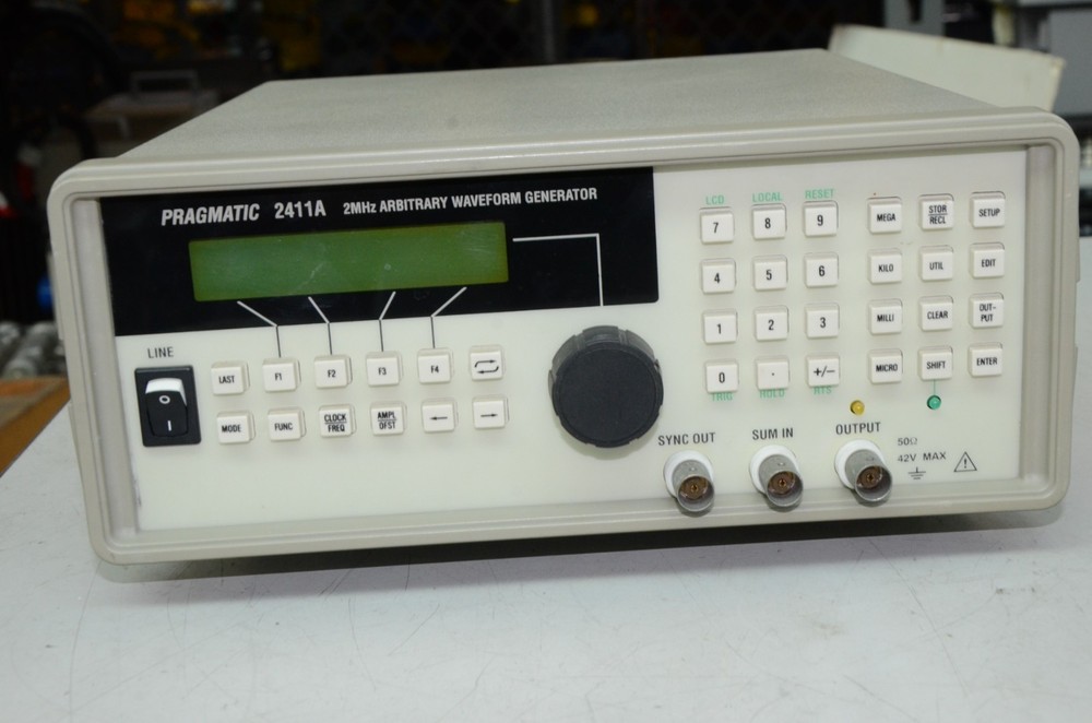 Pragmatic 2411A 2 Mhz Arbitrary Waveform Generator As Is