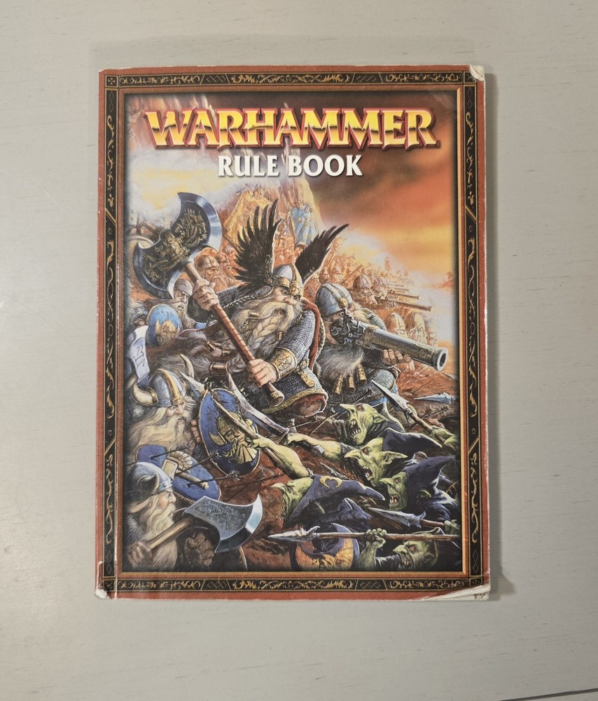 Warhammer Rulebook  A5 Size SoftBack Games Workshop 2006