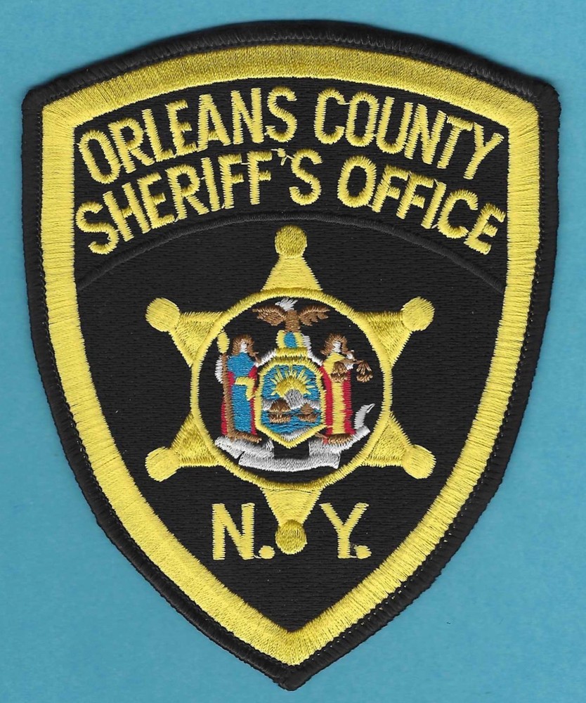 ORLEANS COUNTY SHERIFF NEW YORK SHOULDER PATCH
