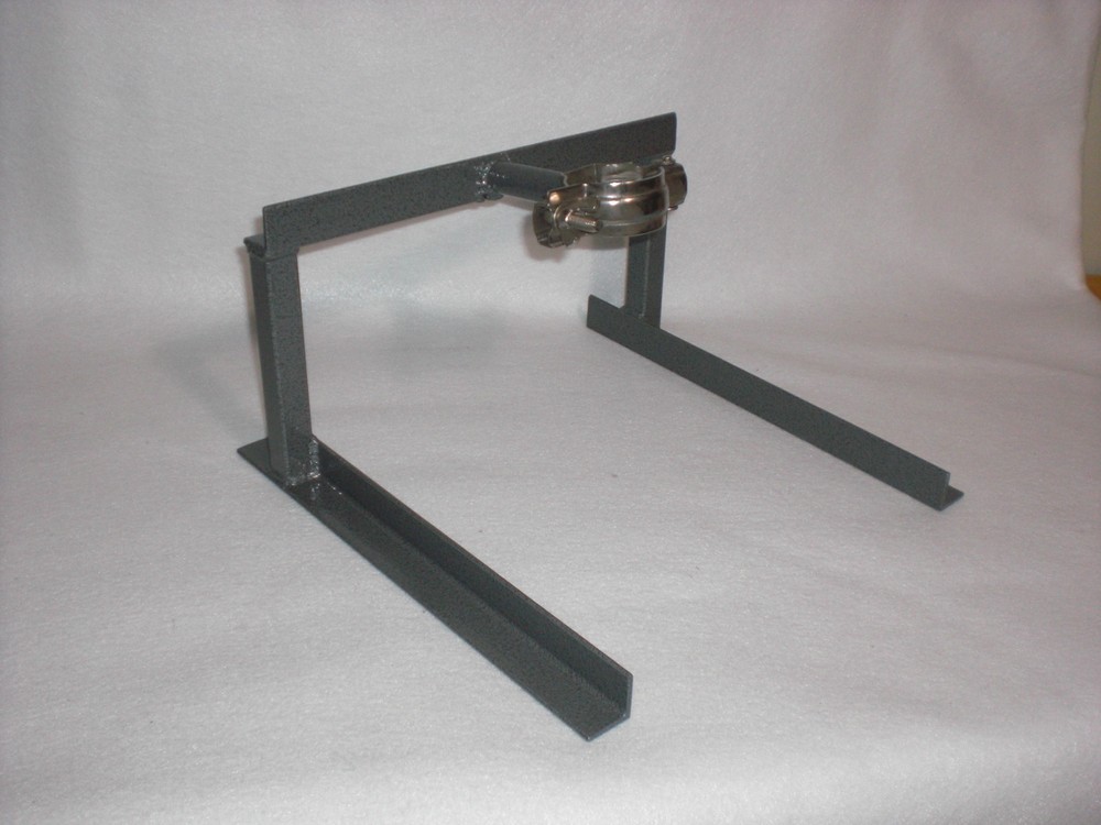 Open Blast extractor stand 2" clamp