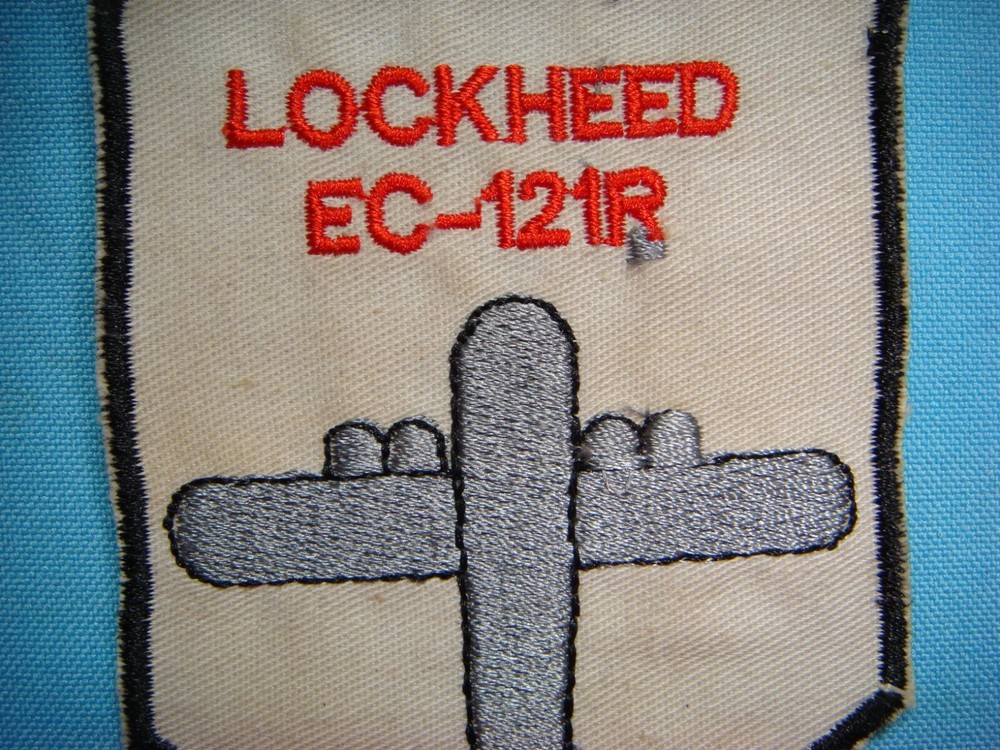 VIETNAM WAR PATCH, US AIR FORCE LOCKHEED EC-121 R