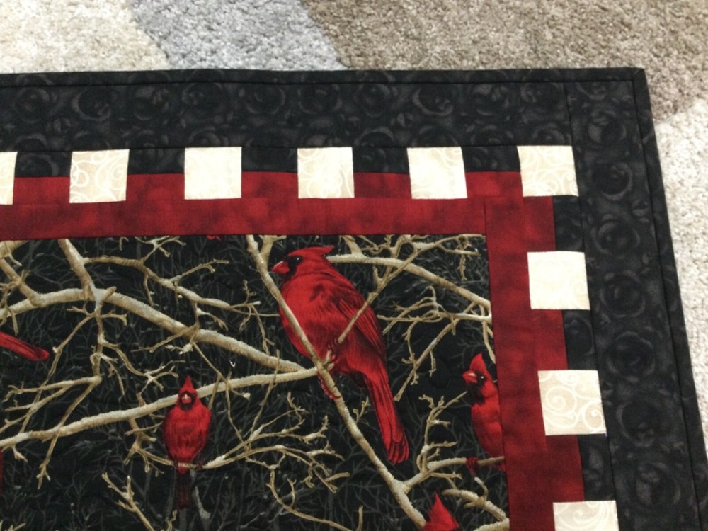 Cardinal Table Runner 37”X 17-1/2”