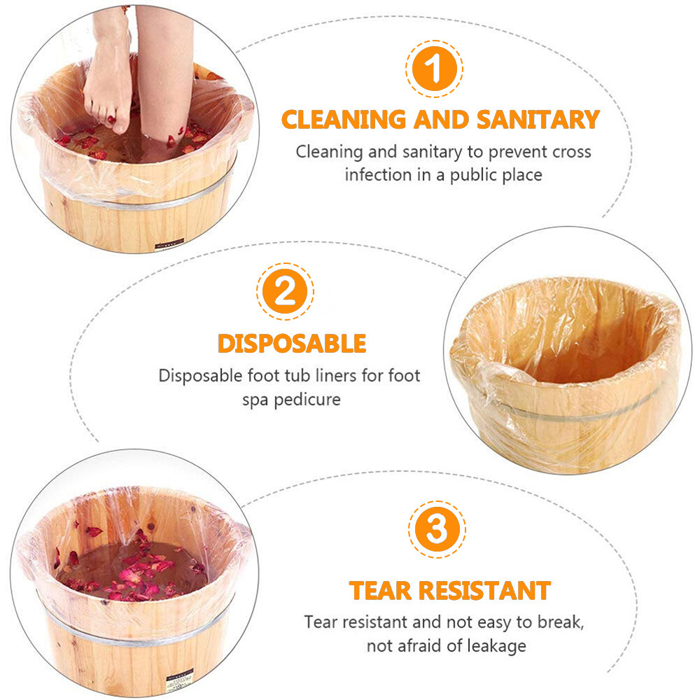 Ion Detox Foot Bath Tub Basin for All Ionic Detox Spa Machines with 100 Liners