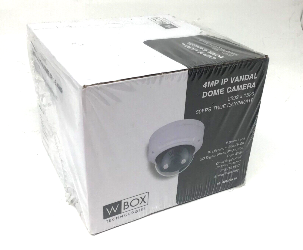 WBOX 4MP IP Dome Camera