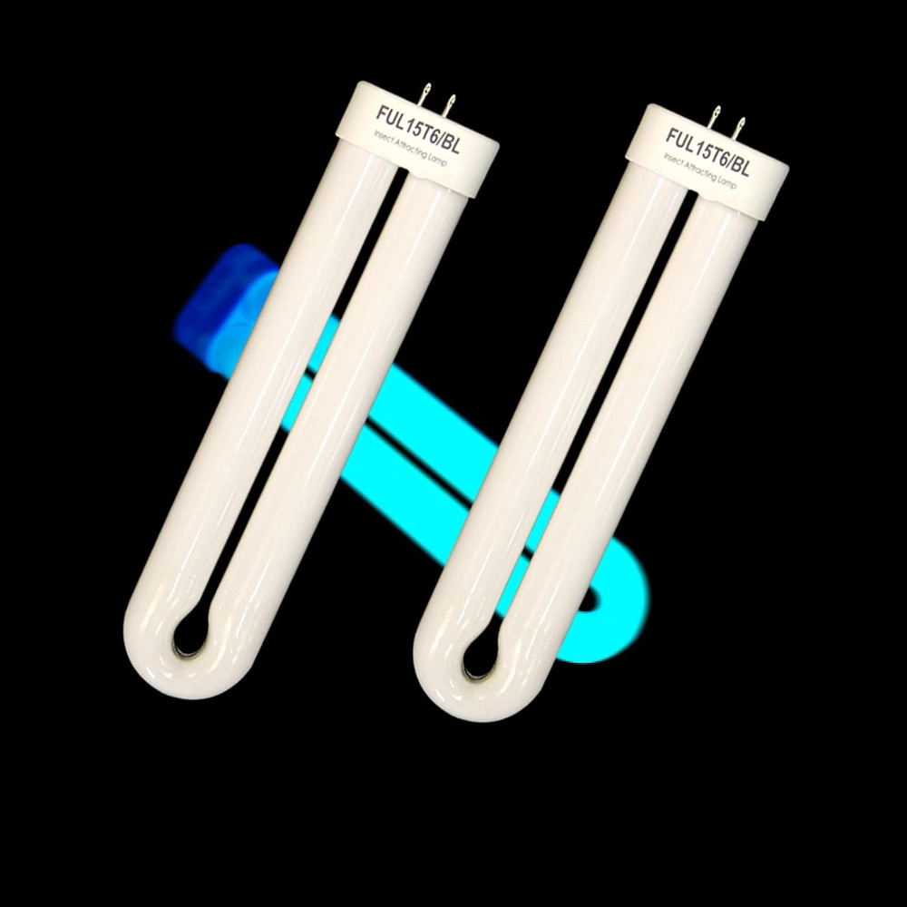2 Pack FUL15W BL (BF-35) Fluorescent Black Light Bulb Replacement Compatible Flo