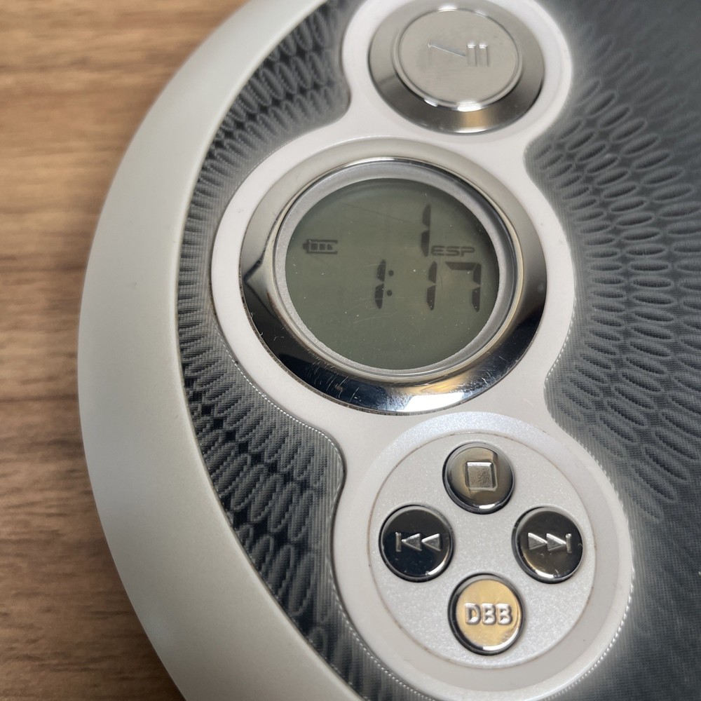 Philips AX2411/17 Portable CD Player Walkman 45 Second ESP Tested Working