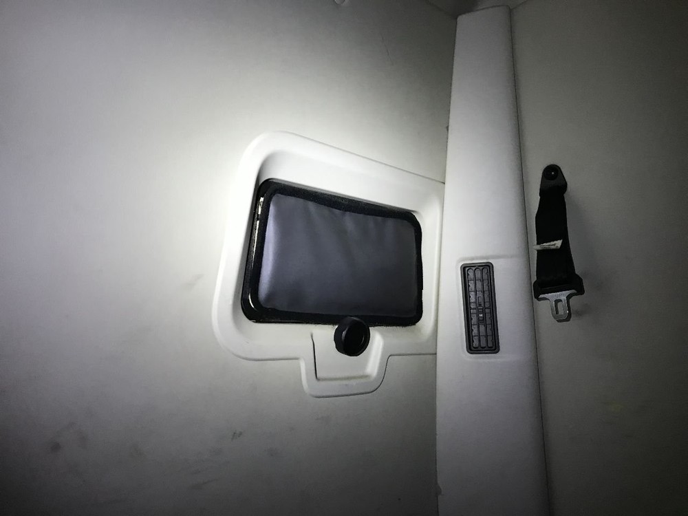 International PROSTAR BLACK SLEEPER WINDOW Interior Curtain - Used