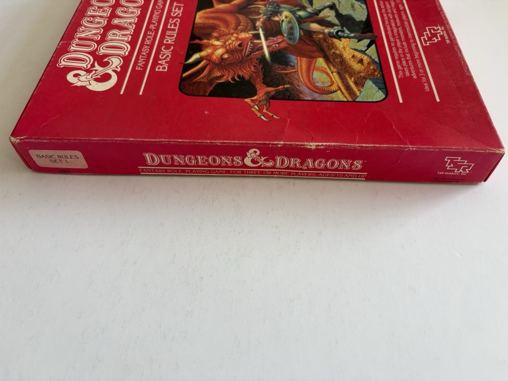 Dungeons and Dragons Basic Rules Set TSR 1983