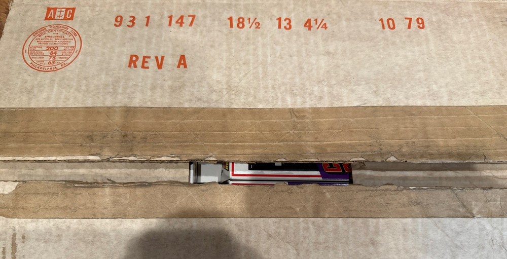 1 Case ( 24) Vintage TYCO Command Control Racing Track 9" Straight Pair 6432