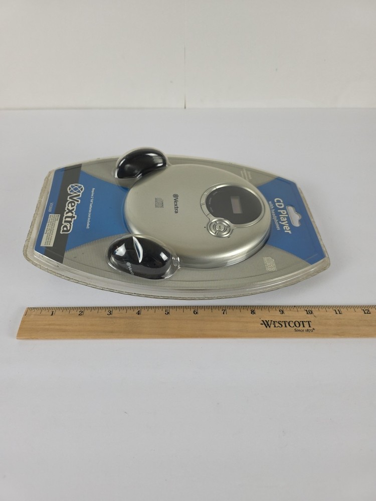Vintage Vextra CD Player NEW/SEALED Programmable Memory Silver