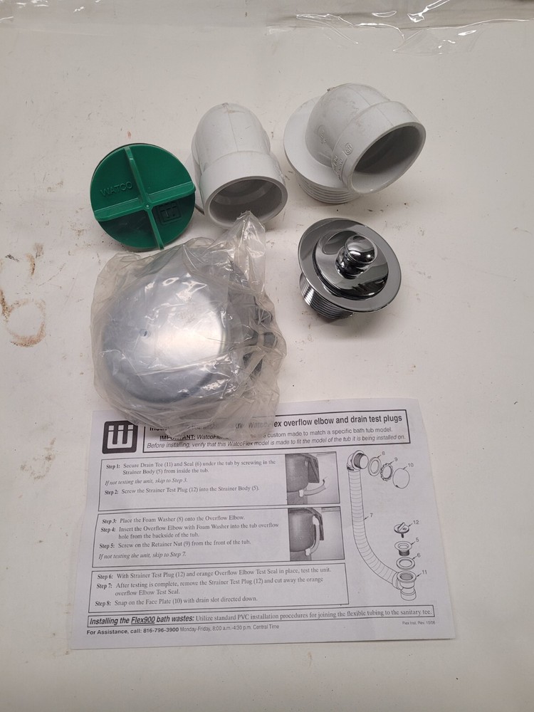 Watco W901-PP-PVC-CP Schedule 40 Innovator Push Pull Kit