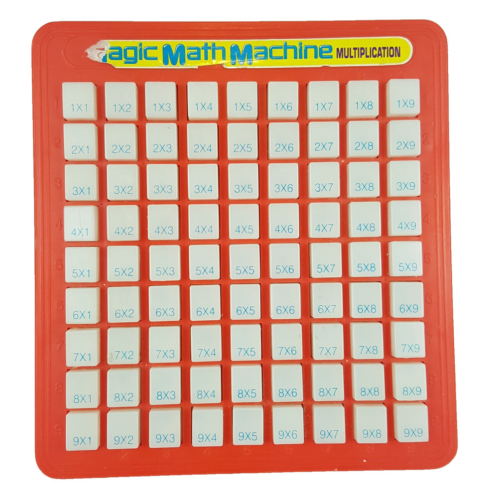 Multiplication Math Learning Tool Aid Educational Lanard Homeschool Magic Math