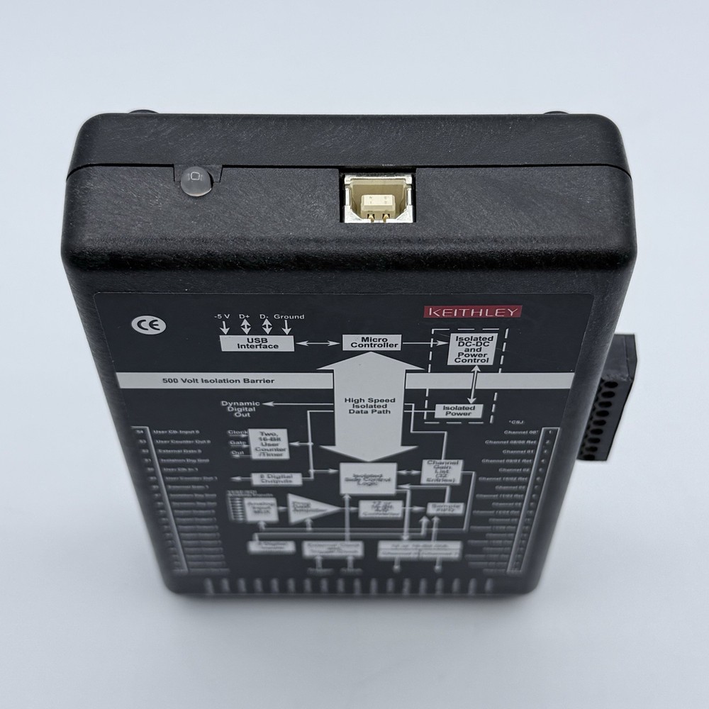 Keithley KUSB-3108 High-Gain USB DAQ Module 16-Bit Data Acquisition Tested