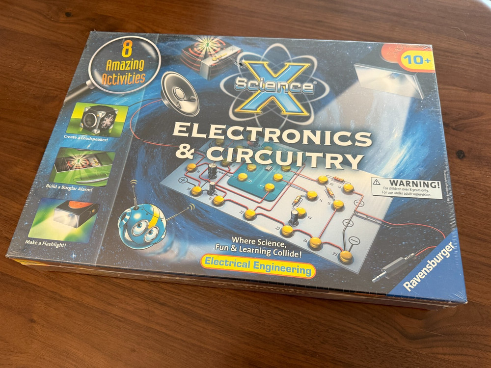 *NEW* Science X Electronics & Circuitry Activity Kit Educational RAVENSBURGER