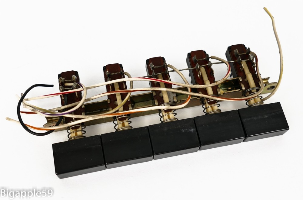 Front Panel Switch Set For Japan Radio Receiver NRD-75 (& maybe other receivers)