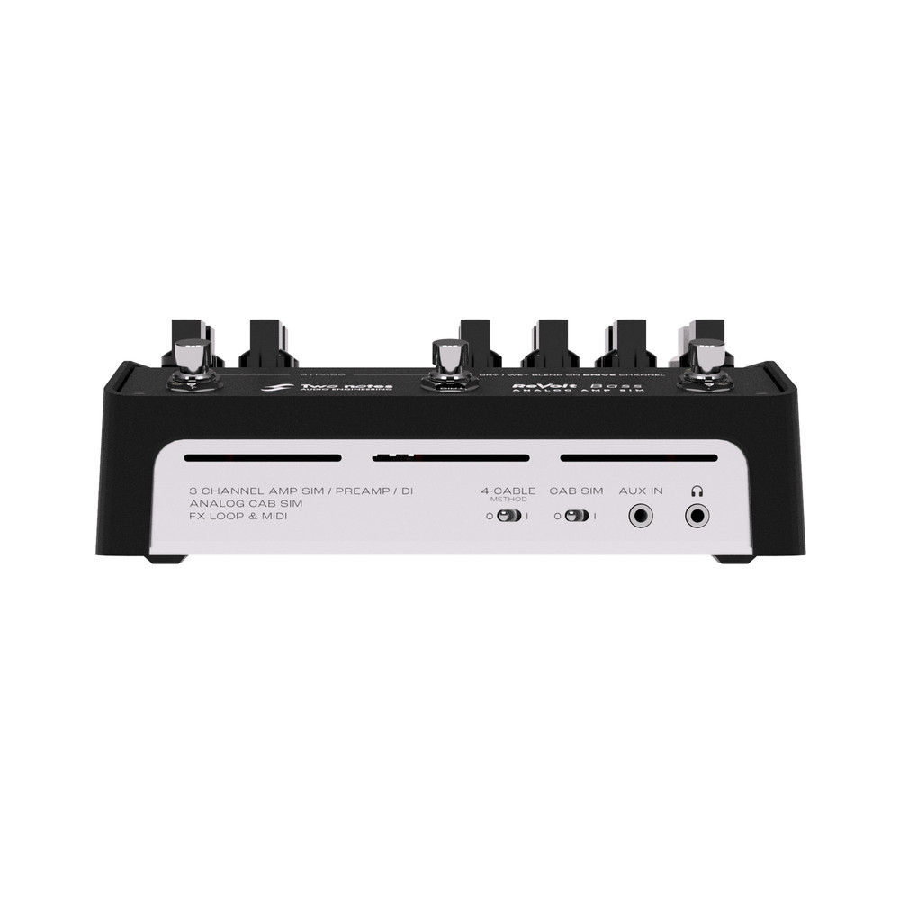 Two Notes ReVolt Bass Amp Simulator Pedal - Black