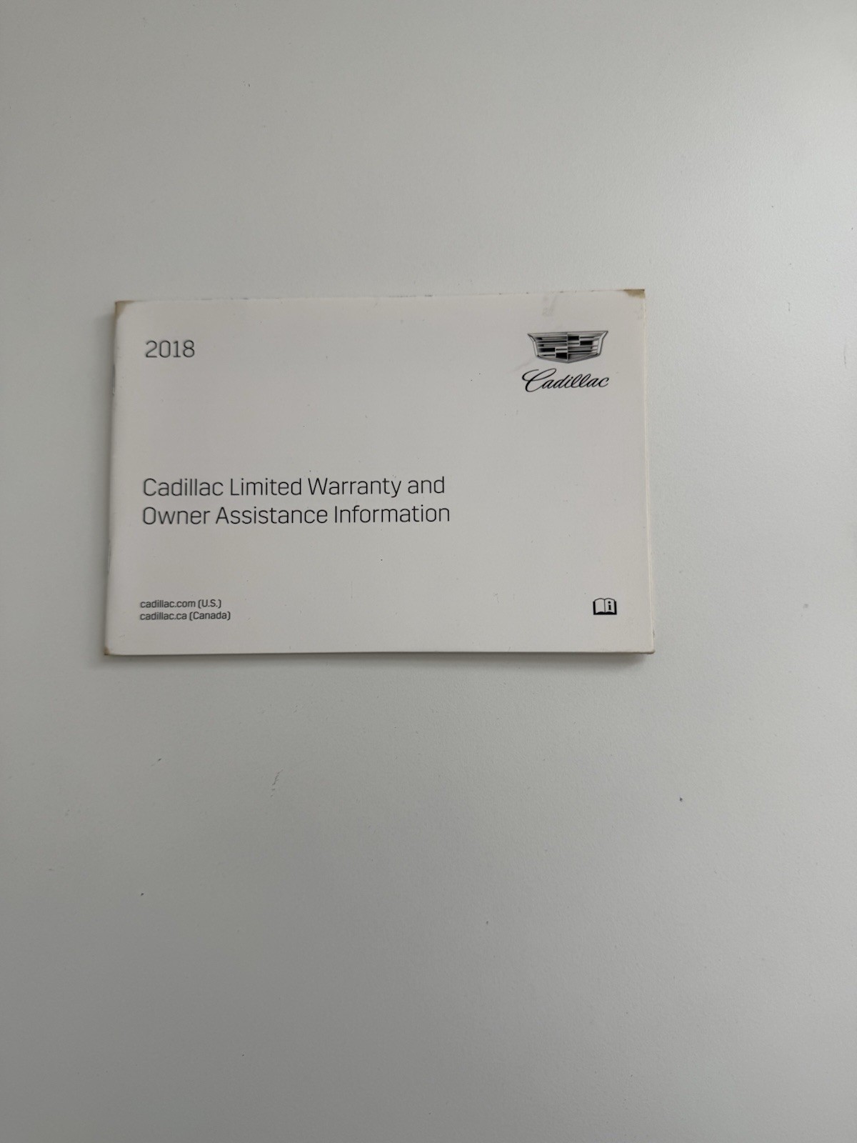 2018 Cadillac Escalade Owner’s Manual Set – OEM Factory Original w/ Case