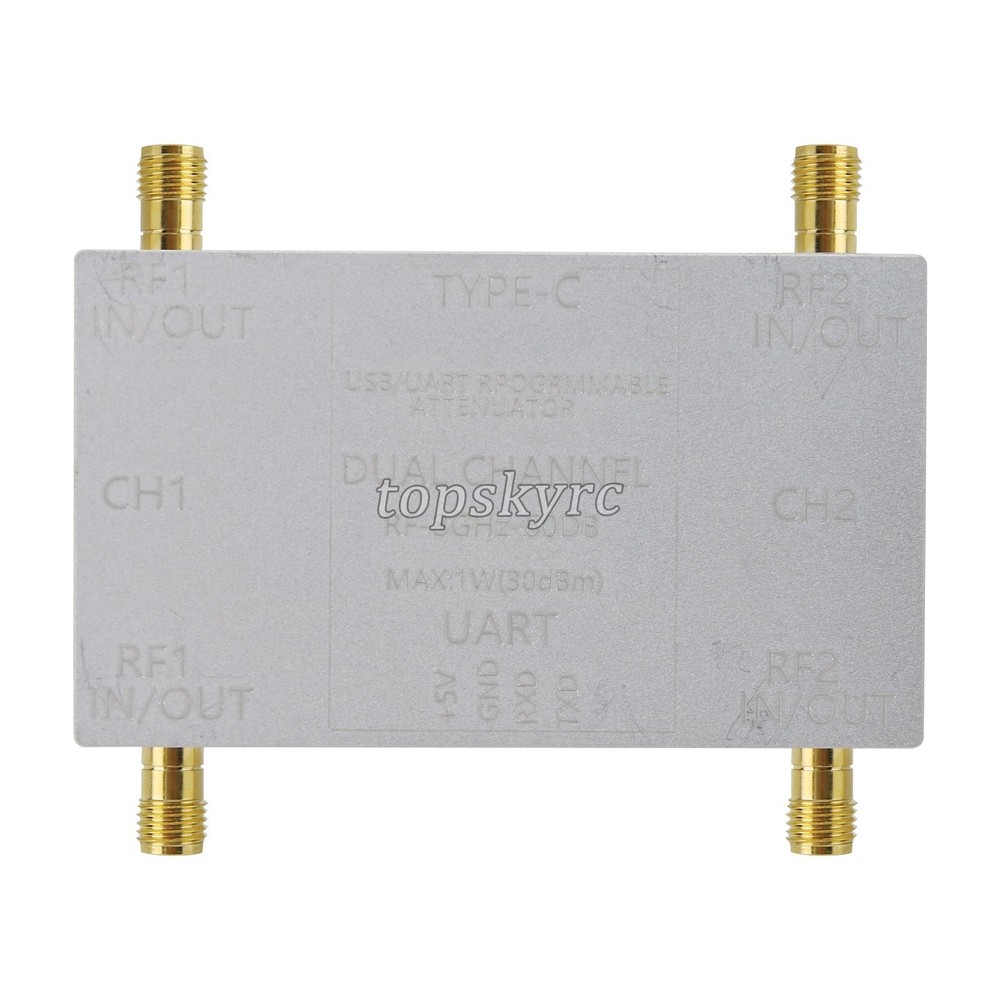RF-8GHz-60DB Programmable Attenuator + Type-C Cable + Offline Control Board tp1