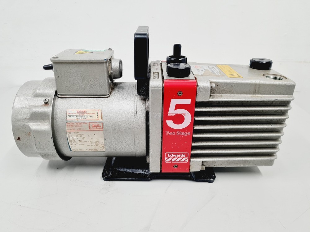 Edwards 5 Two Stage E2M5 Rotary Vane Pump
