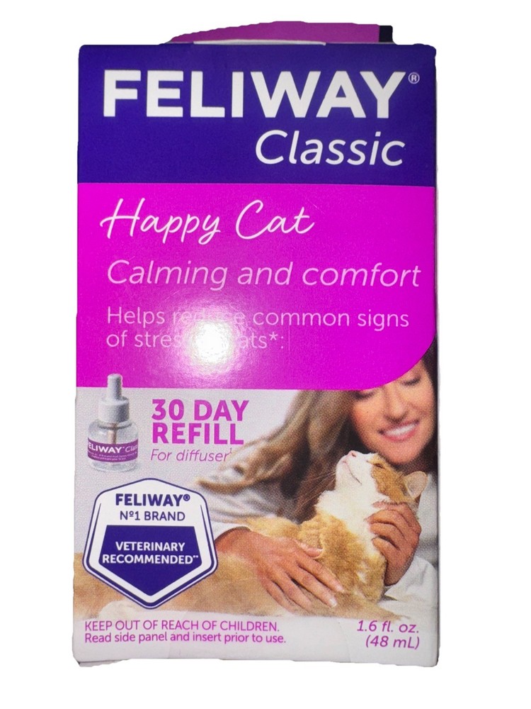 Feliway Classic Diffuser  48 ml Cat Calming Refill New In Box