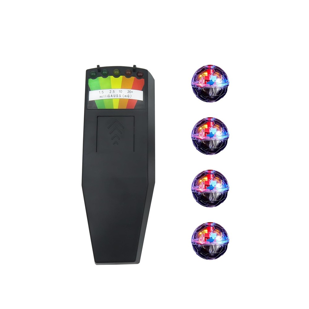 Ghost Hunting Equipment Kit, Include 1 pc Emf Meter and 4 pcs Motion Light...