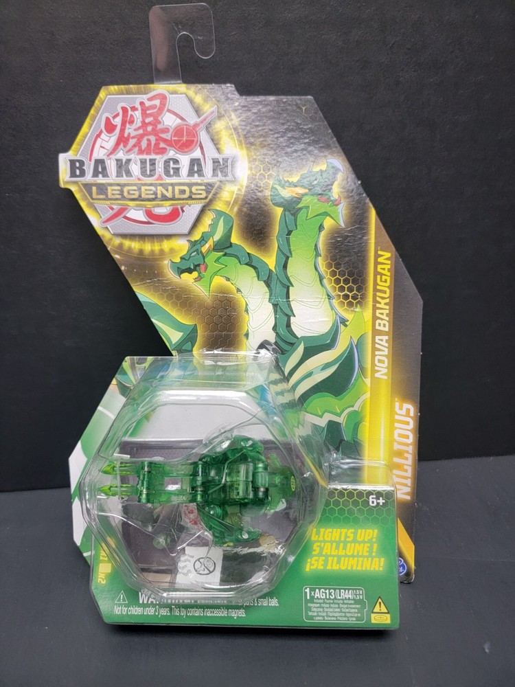 Bakugan Legends, Nova, LIGHT UP Bakugan Action Figure, Select One, BRAND NEW 6+