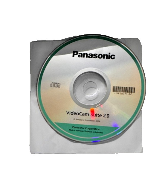 Panasonic VideoCam Suite 2.0 Compact Disc CD