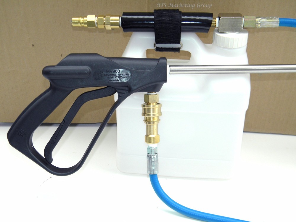Carpet Cleaning - High Pressure INLINE Injection SPRAYER / Hose