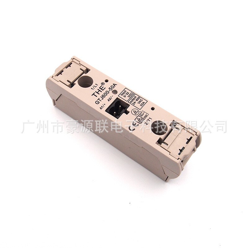 1pc for GTJ600-50A DIN rail single-phase AC radiator solid state relay