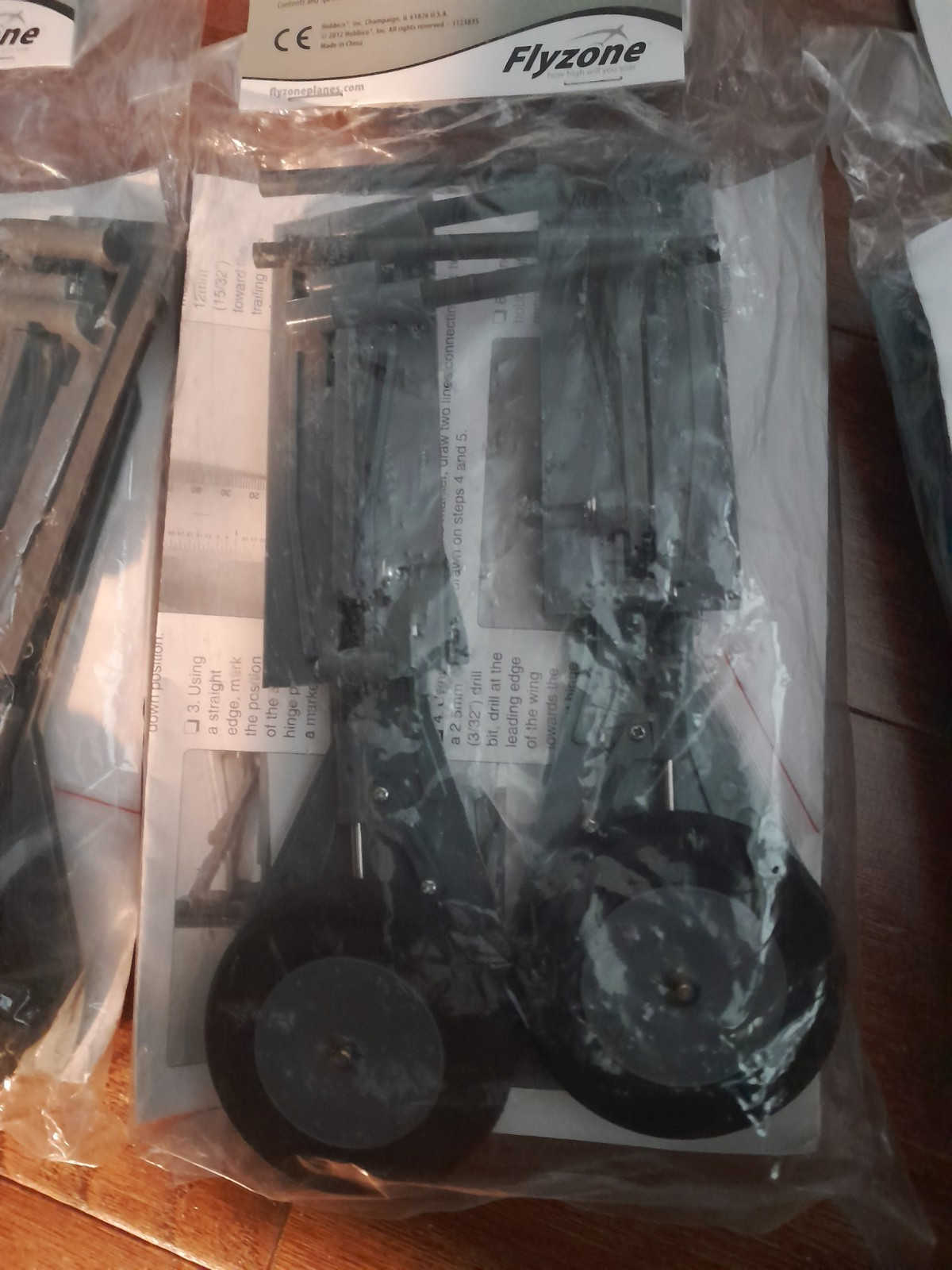 FLYZONE AIRPLANE LANDING RETRACTABLE LANDING GEAR FOR FOCKE-WULF FW190 HCAA6428