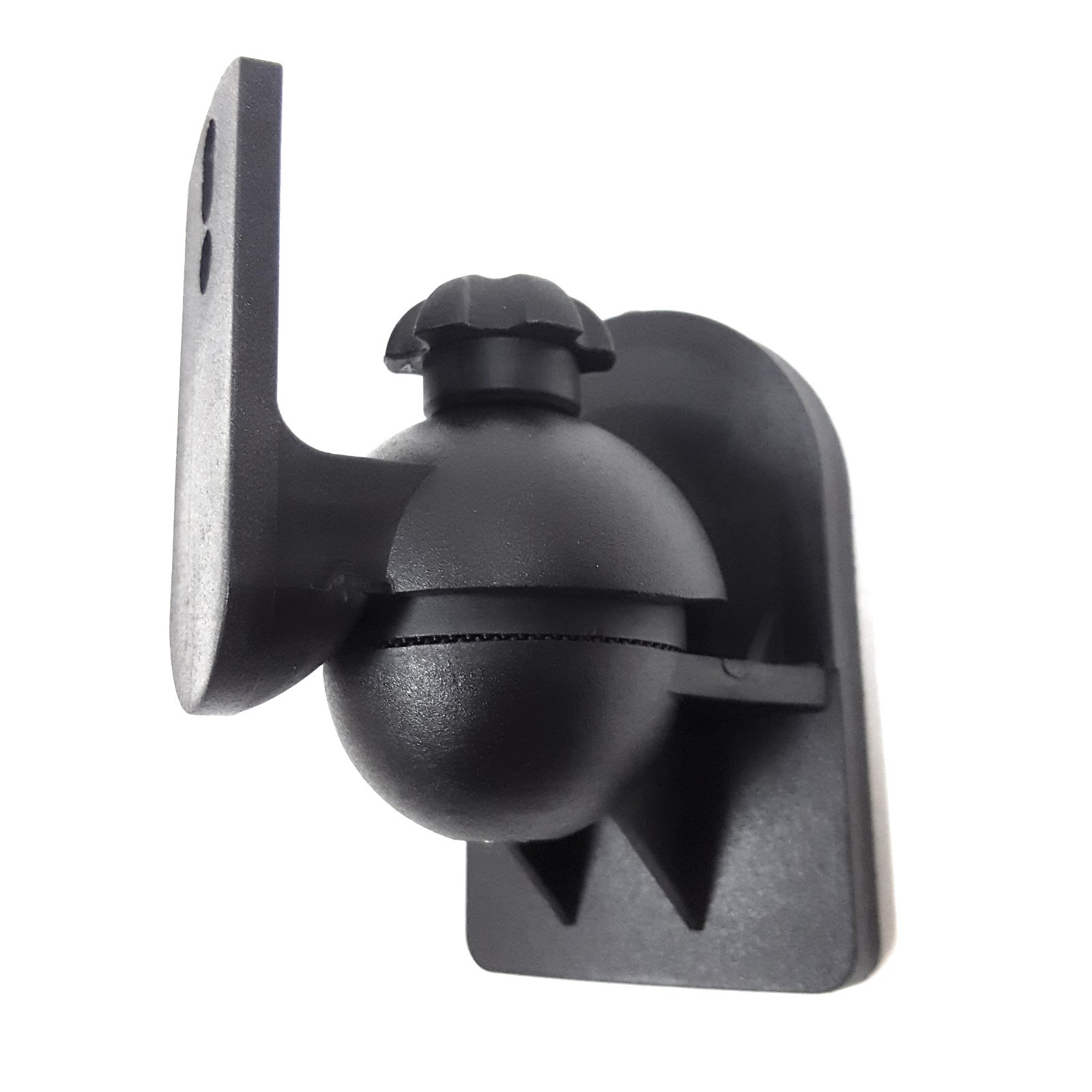 2 Pack Lot (Pair) Universal Satellite Speaker Black Wall Mount Brackets for Bose