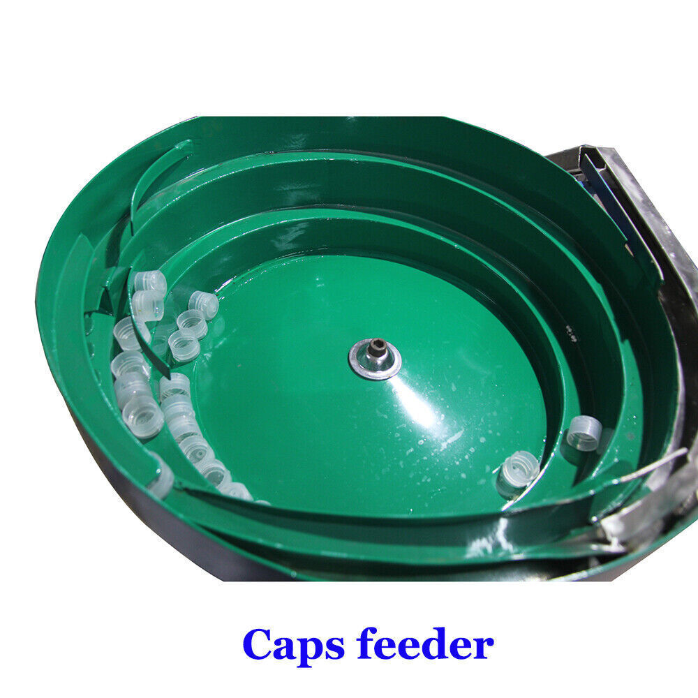 Caps Feeder Cap Sorting Conveyor For Automatic Bottle Capping Screw Lock Machine