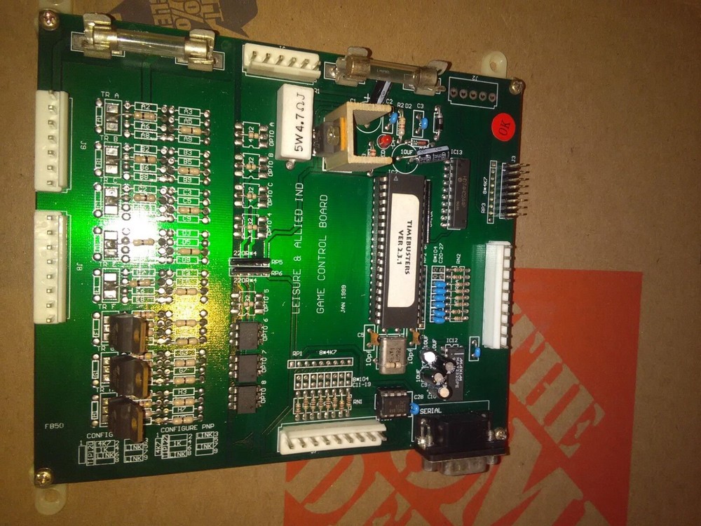 time buster arcade redemption main pcb working #1