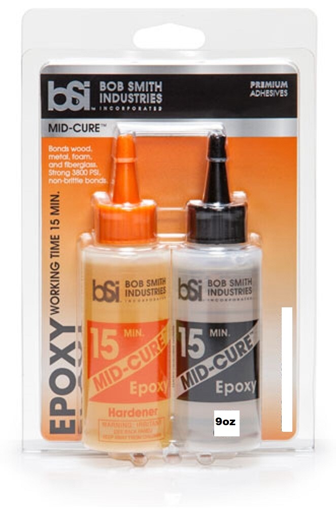 BSI EPOXY - FOAM CURE - IC 2000 - PLASTIC CURE - TIRE GLUE - EXTENDER TIPS