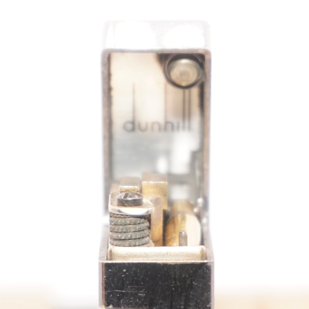Dunhill Lighter Palladium Plate _Ultrasonically Cleaned_Working