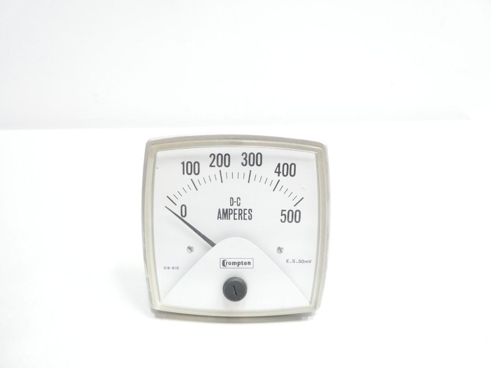 Crompton 016-01AA-ECSF Ammeter 0-500a Amp