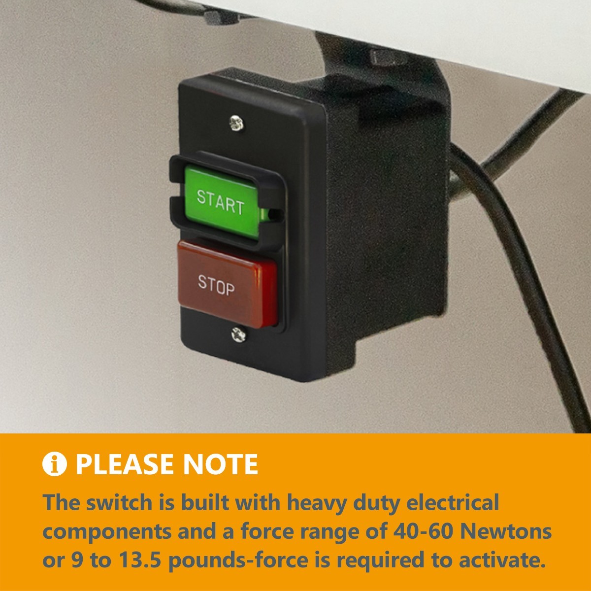 110/220V Single Phase On/Off Switch, 3HP Power Tool Switch for Table & Band Saw