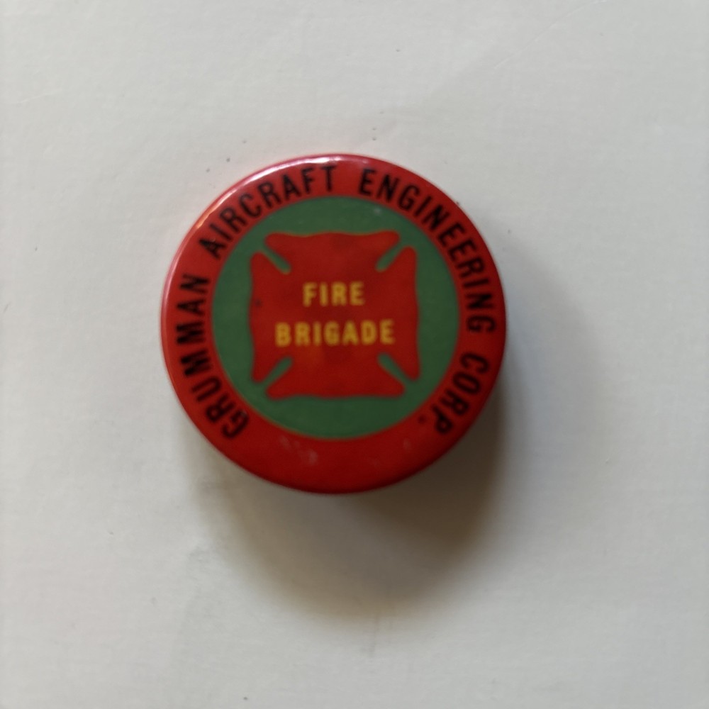 GRUMMAN AIRCRAFT Fire Brigade Pin