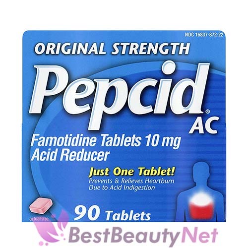 Pepcid AC Original Strength Acid Reducer 90 Tablets