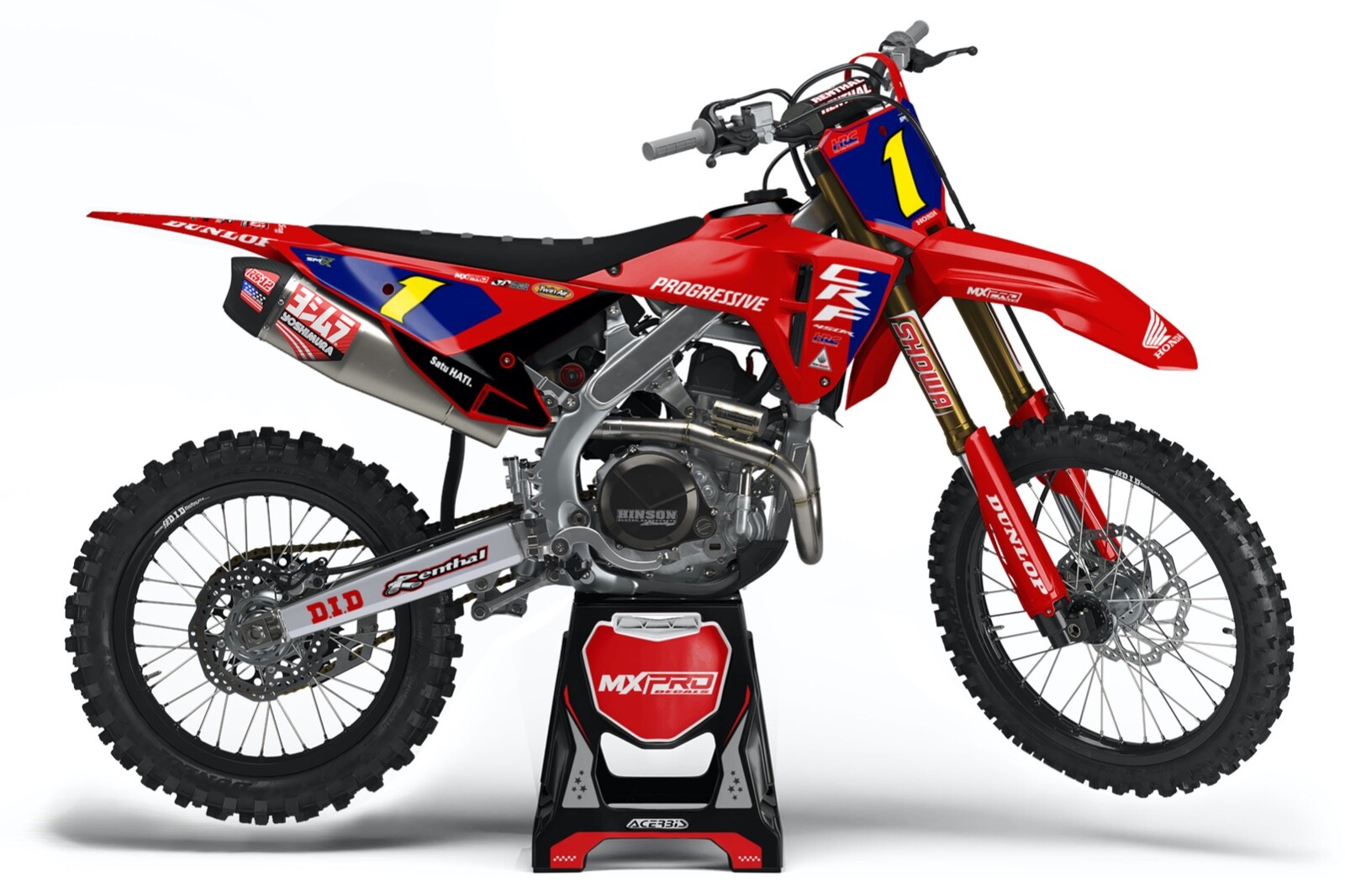 FITS HONDA CRF250R (2025) CRF450R (2025) Graphic kit decals crf stickers thick