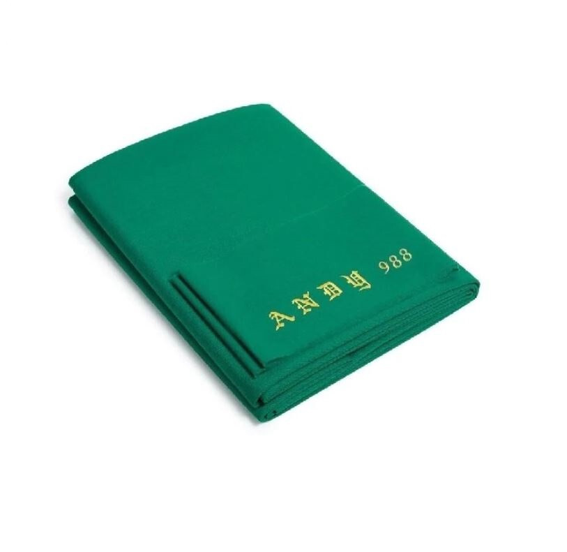 Andy's 988 Cloth - 8' Set - Green Pool Table Cloth - Value added items