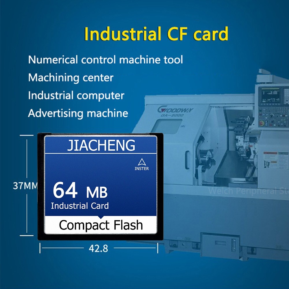 64MB CF Memory Card Compact Flash Card + CF-PCMCIA Adapter + SSK USB2.0 Reader