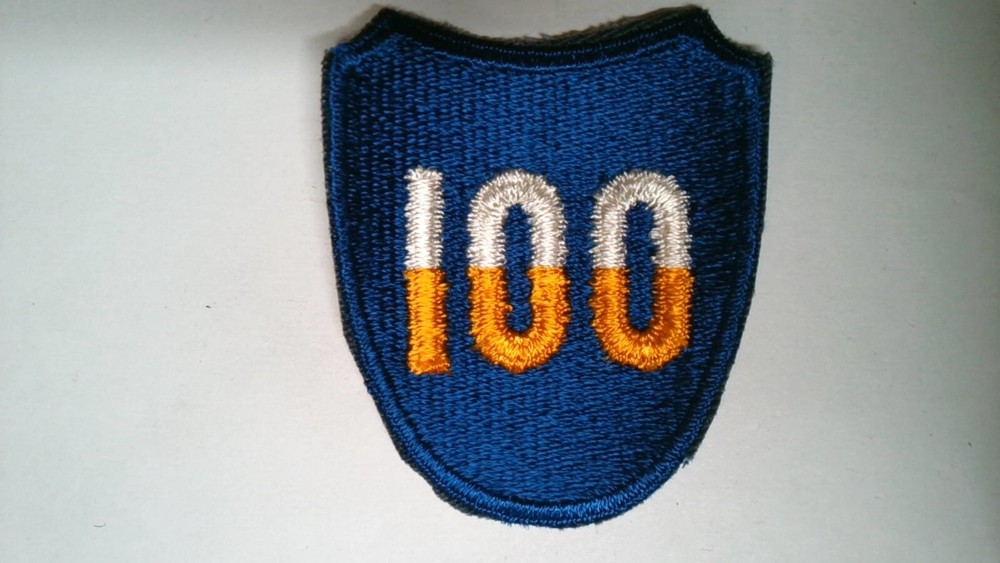 MILITARY PATCH SEW ON COLORED US ARMY 100TH INFANTRY DIVISION