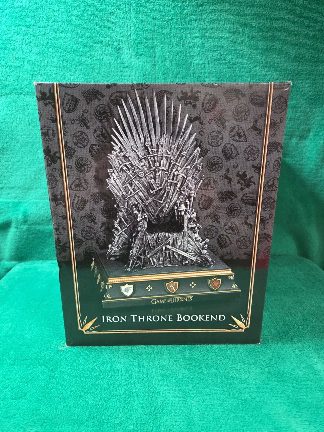 Game of Thrones The Iron Throne Bookend The Noble Collection FREE SHIPPING!!!