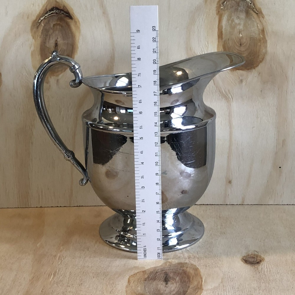 Vintage CHROMINUM UB Plated Pitcher