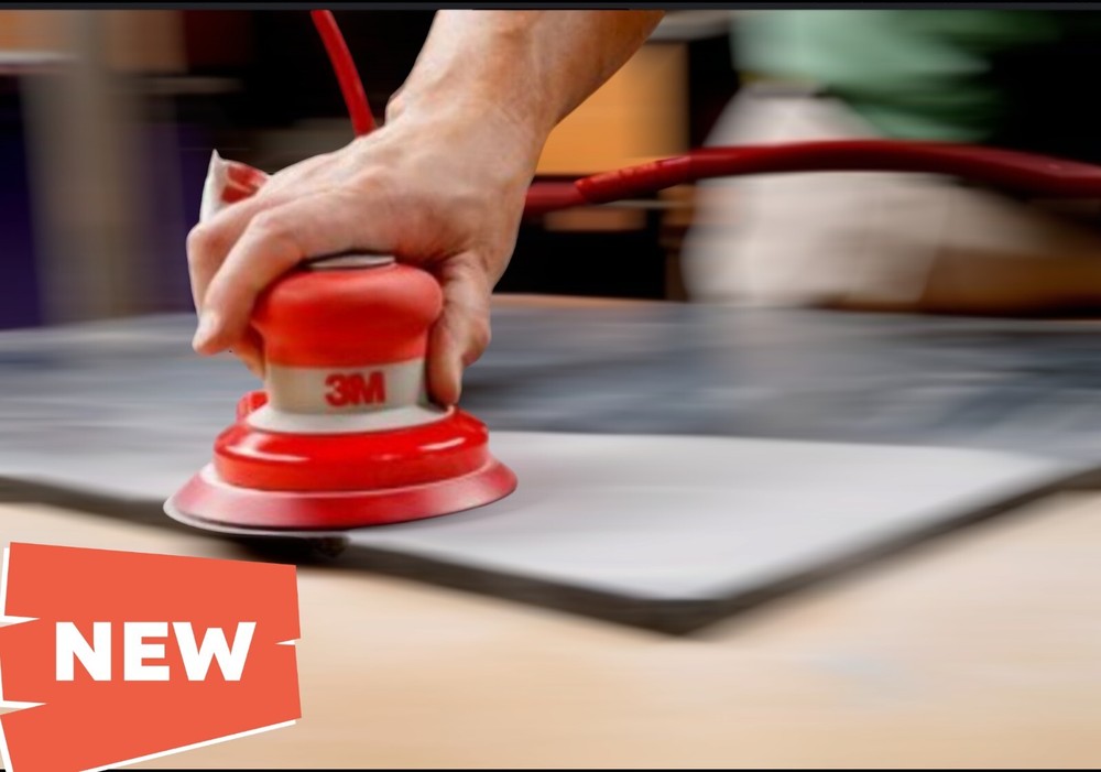 🔥 3M 20327 Orbital 6" Sander Pneumatic Random with Self-Generated Vacuum 🔥